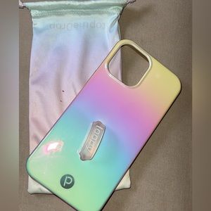 Loopy iPhone 12 Pro Max phone case in pearl/ iridescent edition